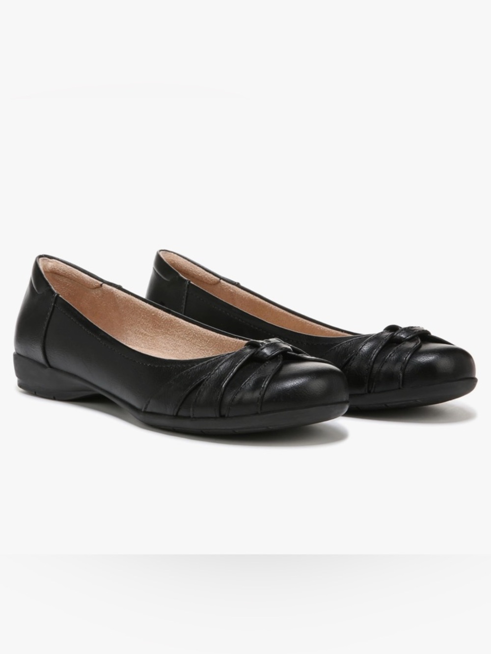 SOUL Naturalizer Gift black Faux leather ballet flat. NWT(NIB) Size6.5M US